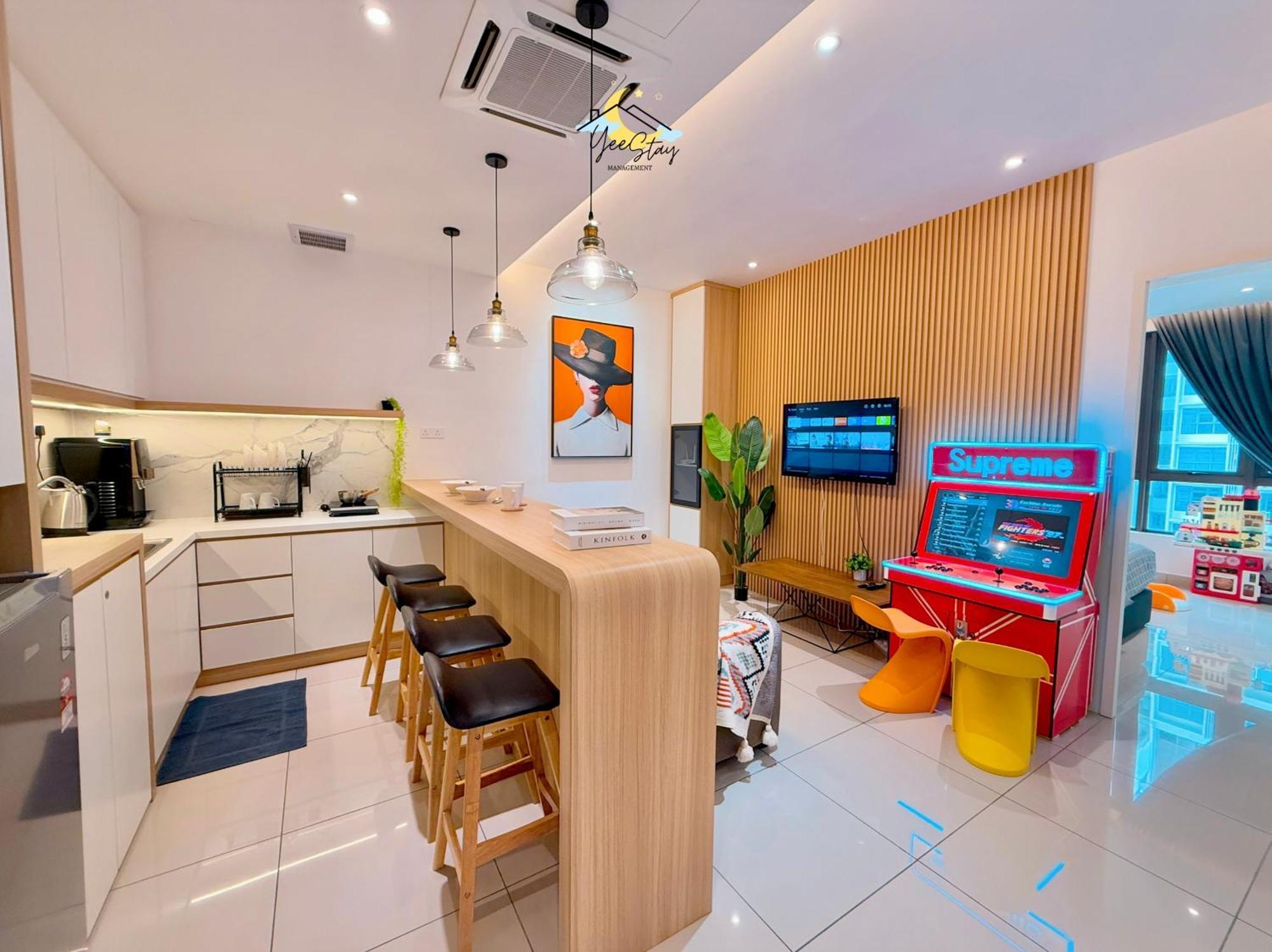 Seaview Poolview Cityview Baliresidence Video Game 5Minjonker Malakka Dış mekan fotoğraf